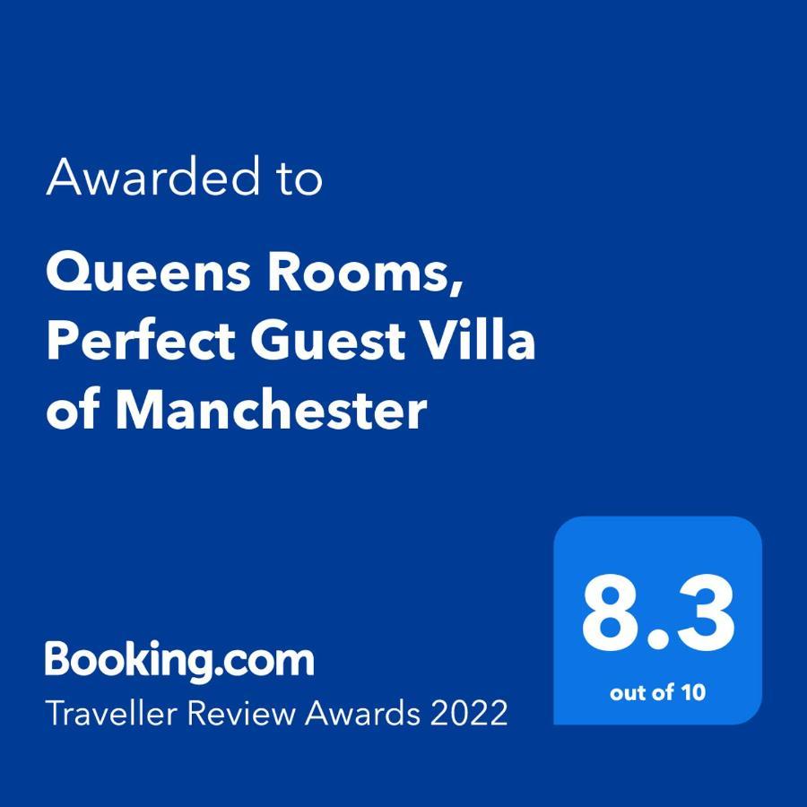 Queens Rooms, A Perfect Stay, Next To Shopping Parks And Central Manchester Exteriör bild